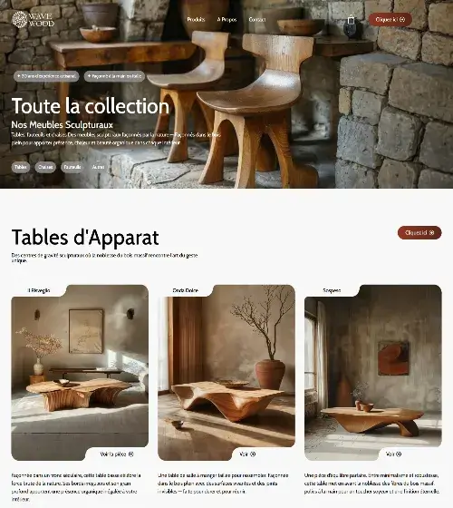 image de la colletction boutique woocommerce